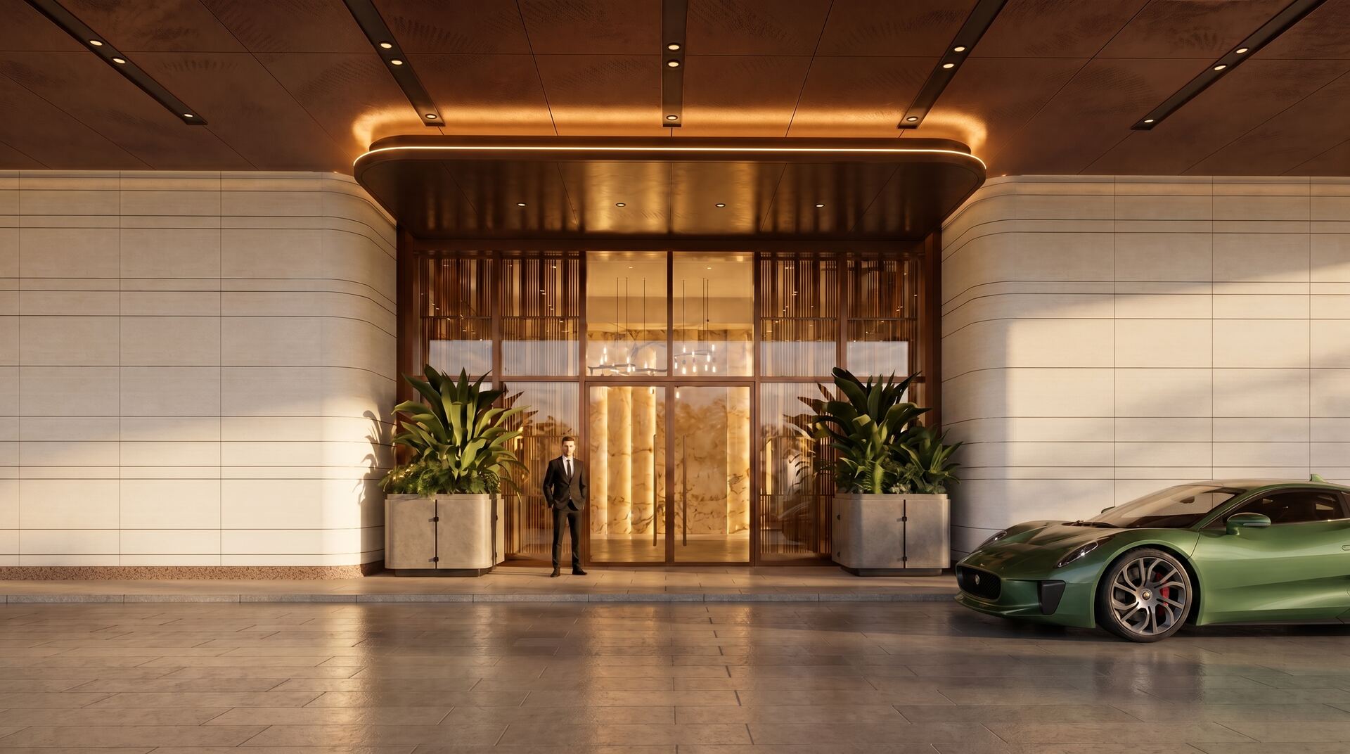 Anantara Miami, VIP arrival entrance